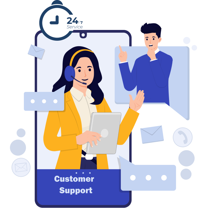 24x7 Customer Support 24x7 Customer Support